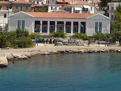 The cultural center of Poros