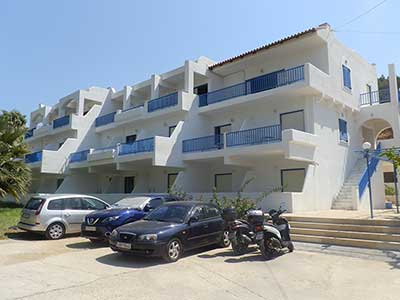 Spacious indoor parking
