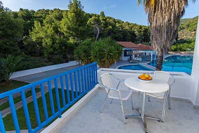Veranda with view